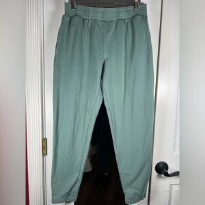 Team Self Love Collection Sweatpants Sage Green Excellent Condition Size S